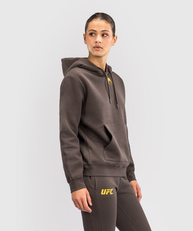 UFC Venum Hoodie Damen Fusion Fight Week – Braun
