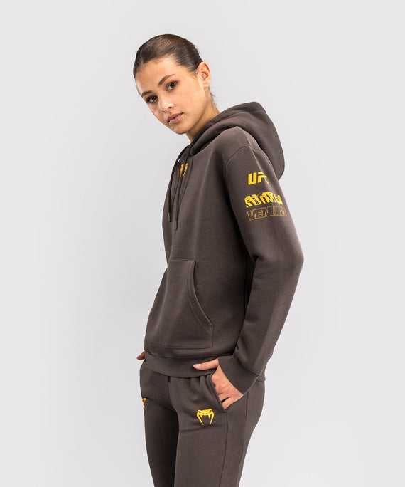 UFC Venum Hoodie Damen Fusion Fight Week – Braun