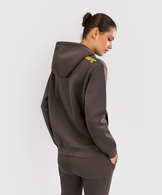 UFC Venum Hoodie Damen Fusion Fight Week – Braun