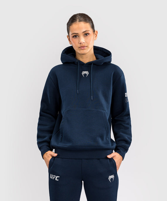 UFC Venum Hoodie Damen Fusion Fight Week – Marineblau