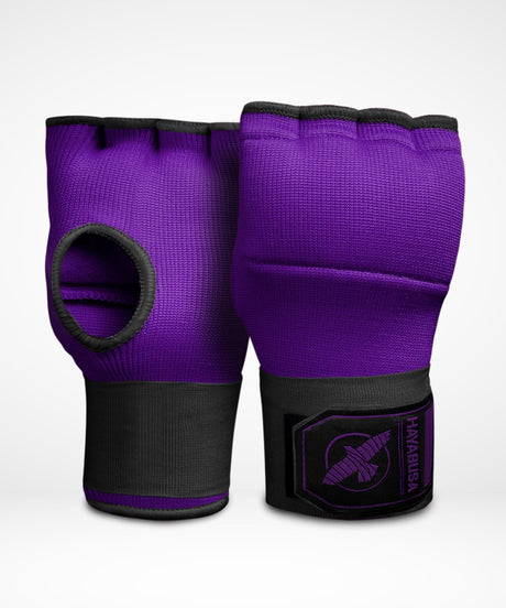 Hayabusa Innenhandschuhe Quick Gel - Lila/Schwarz