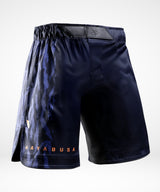 Hayabusa MMA Shorts Apex Lang - Donkerblauw