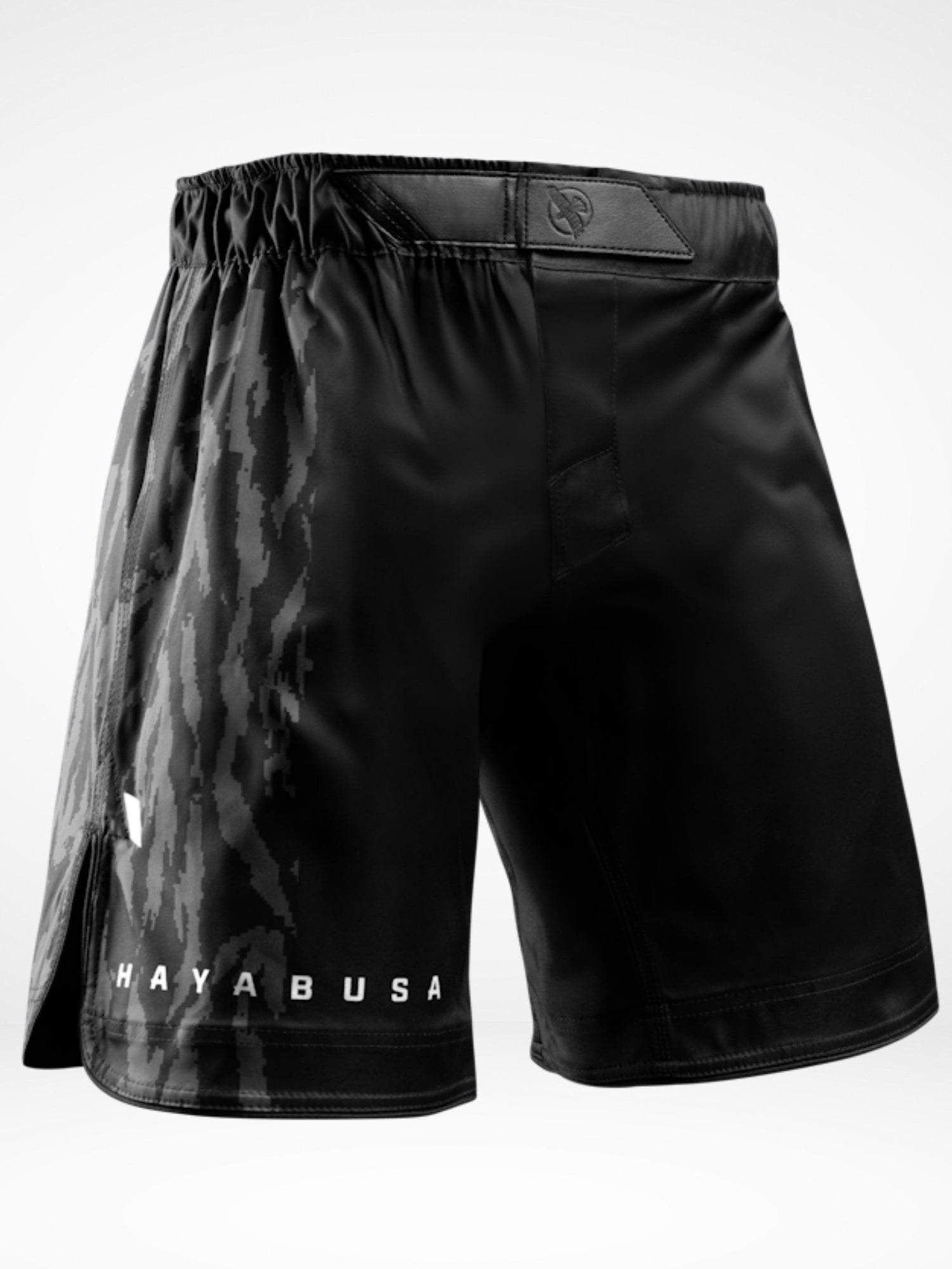 Hayabusa MMA-Shorts Apex Lang - Carbon-Schwarz