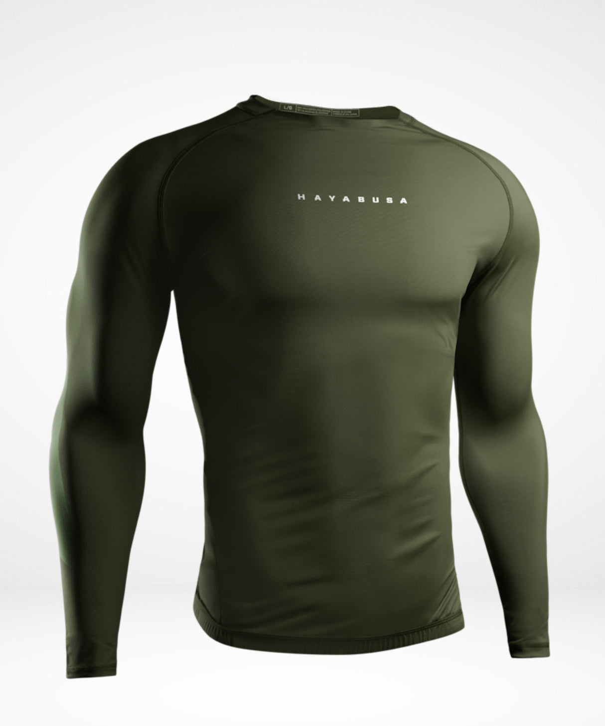Hayabusa Rashguard Core Lange Mouwen - Donkergroen