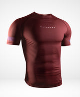 Hayabusa Rashguard Core Korte Mouwen - Rood