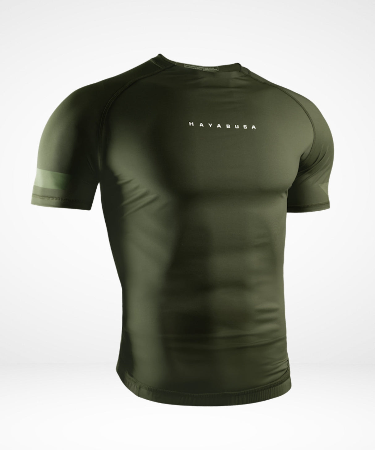 Hayabusa Rashguard Core Korte Mouwen - Donkergroen