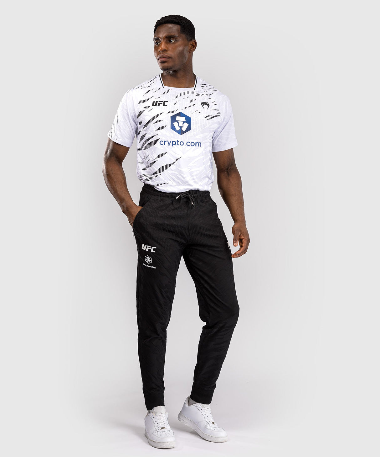 UFC Venum Trainingshose Fusion Fight Night – Schwarz