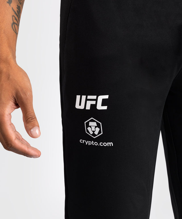 UFC Venum Trainingshose Straight Leg Fusion Fight Night – Schwarz