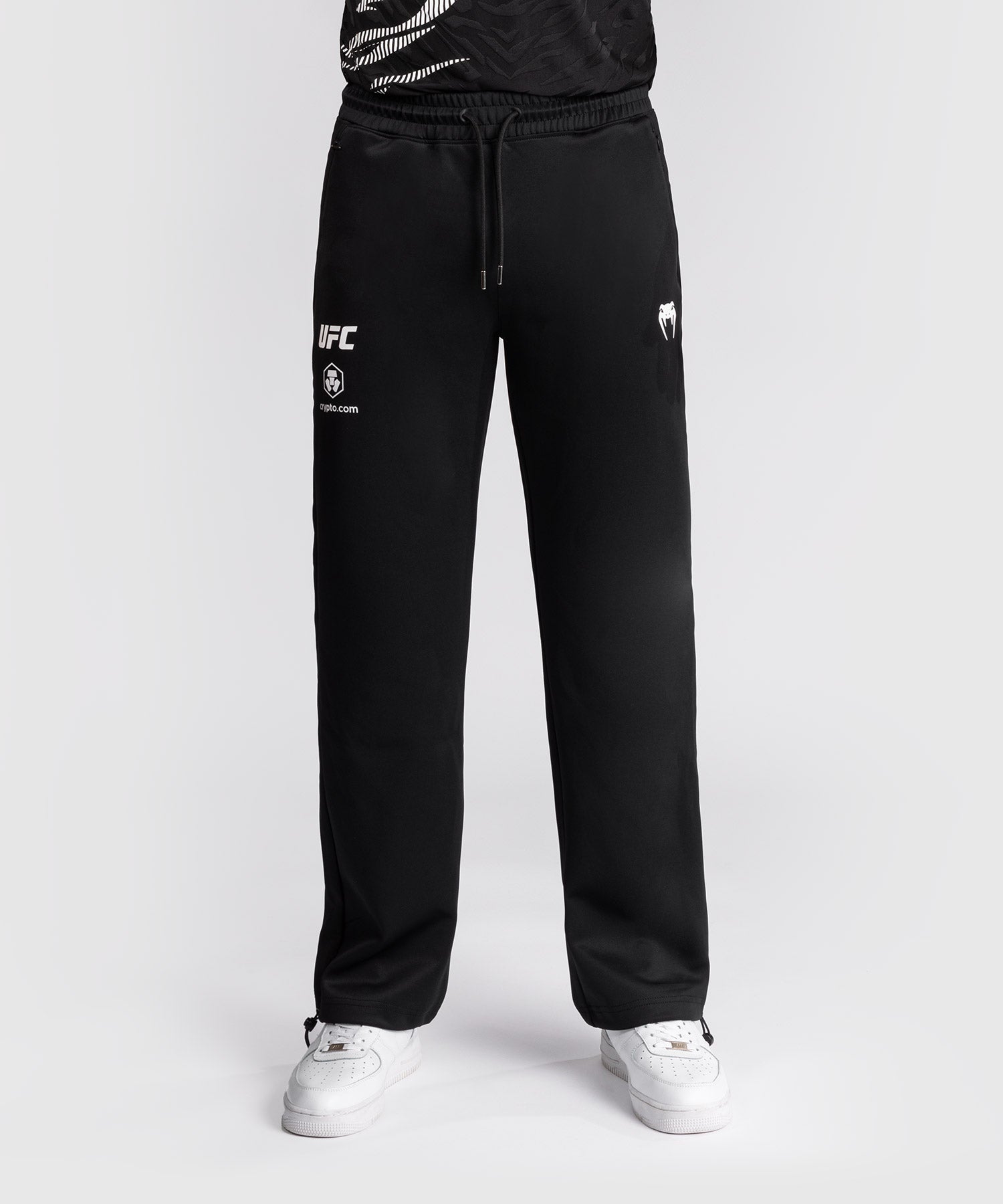 UFC Venum Trainingshose Straight Leg Fusion Fight Night – Schwarz