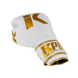 King Pro Boxing Boxhandschuhe BGK – Weiss/Gold