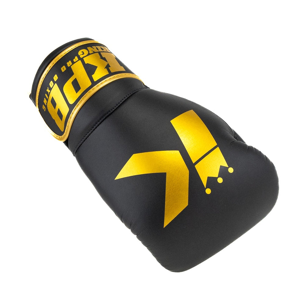 King Pro Boxing Boxhandschuhe BGK – Schwarz/Gold