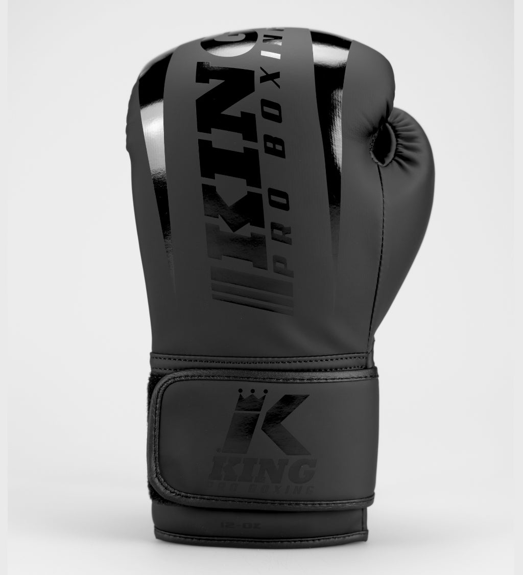 King Boxhandschuhe Revo - Schwarz/Schwarz - The Fight Company Deutschland