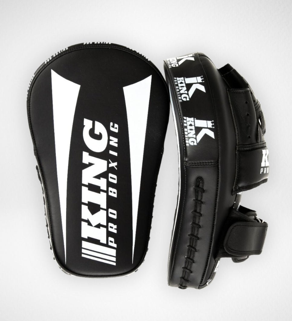 King Pro Boxing Boxpratzen Revo Hybrid - Schwarz/Weiss