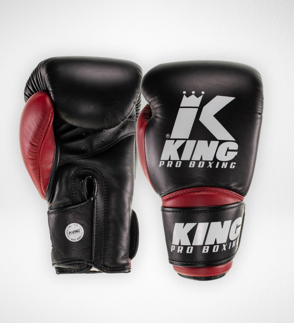 King Pro Boxing Boxhandschuhe Star 10 - Schwarz/Rot
