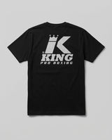 King Pro Boxing T-Shirt Logo – Schwarz