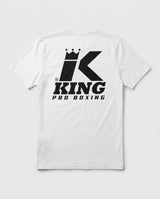 King Pro Boxing T-Shirt Logo – Weiss