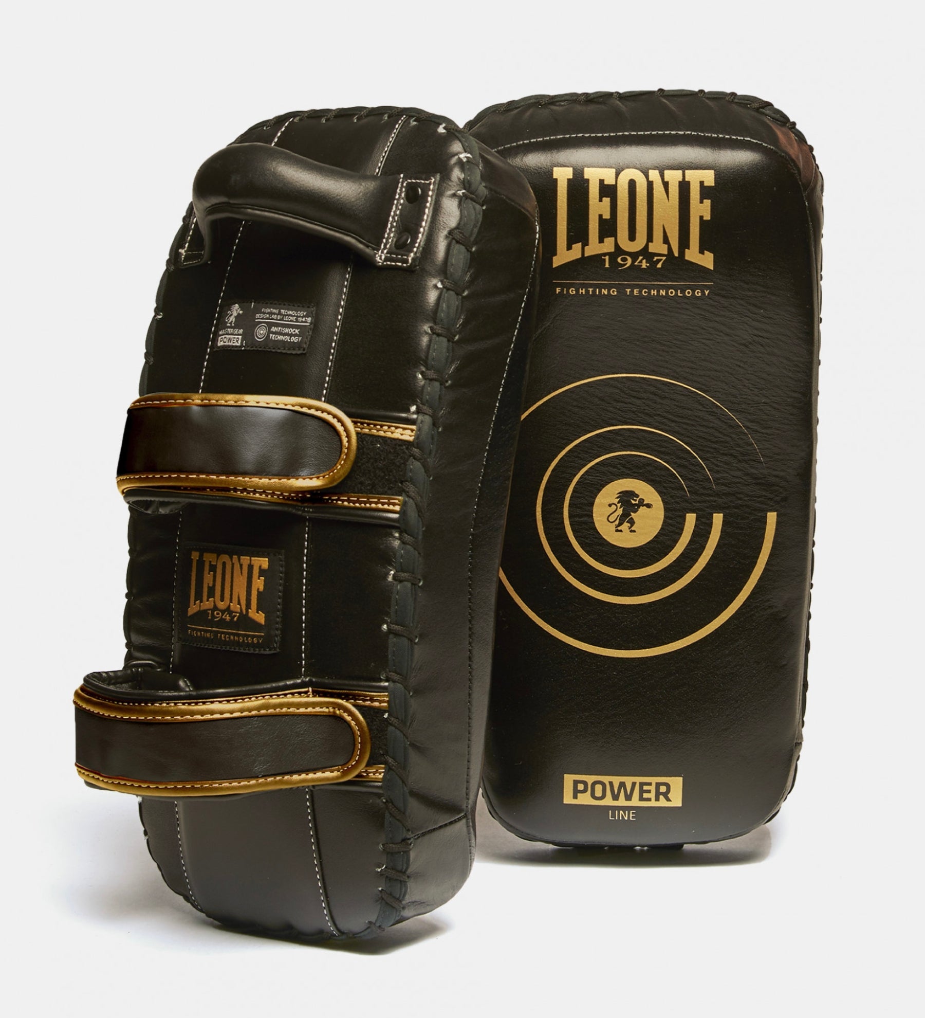 Leone Kickpratzen Power Line - Schwarz/Gold