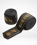 Hayabusa x Mayweather Bandages Stretch - Zwart/Goud