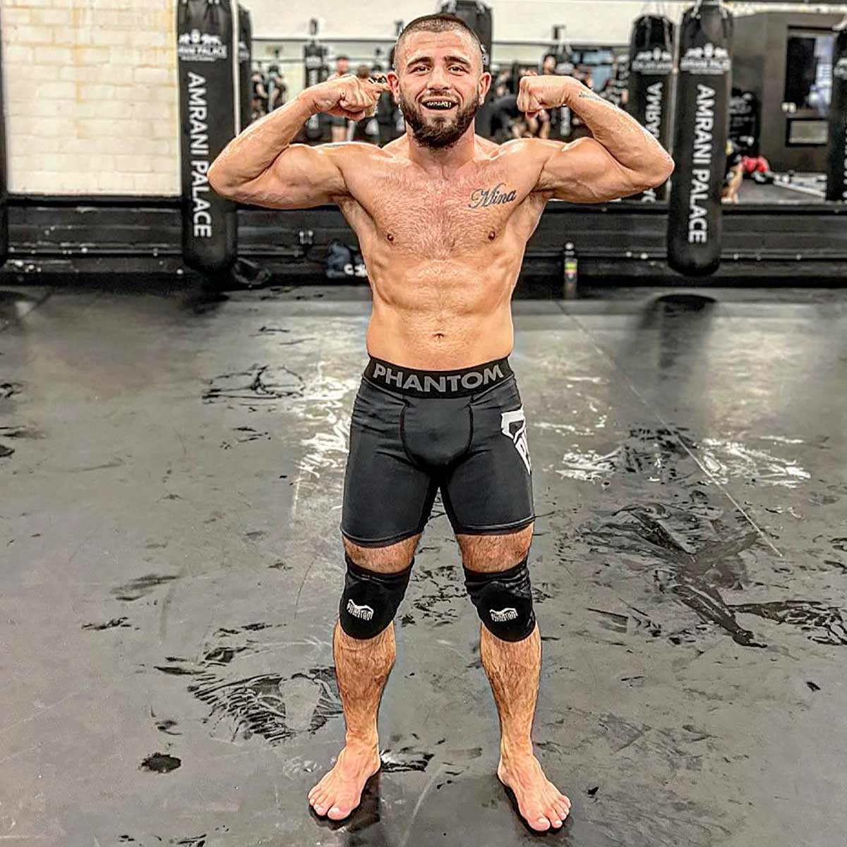 Phantom Athletics Kompressionsshorts Vector Team - Schwarz
