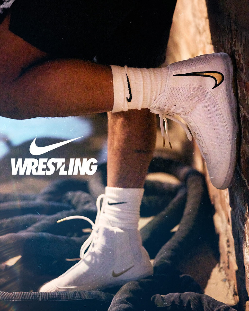 Nike Ringerschuhe Inflict 4 - Weiß/Gold