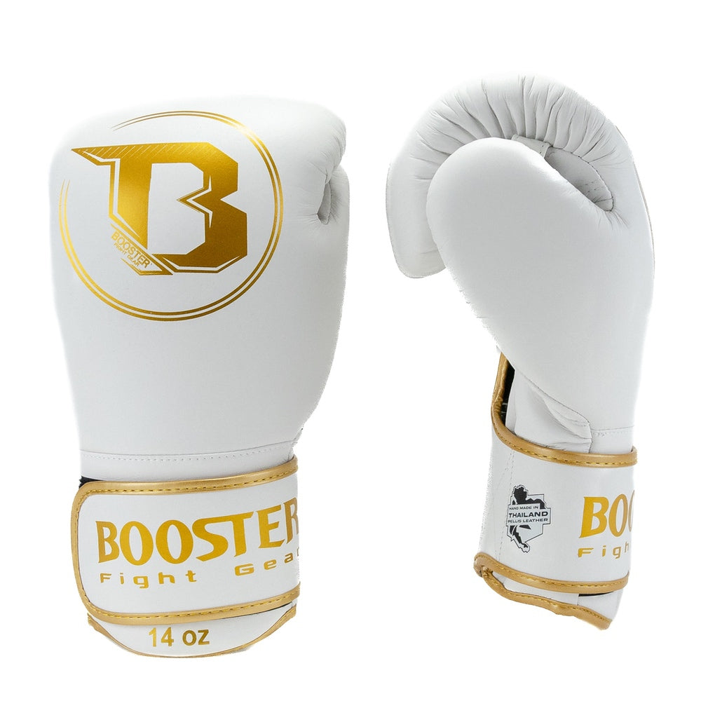 Booster Boxhandschuhe PRO BGL VX4 – Weiss/Gold