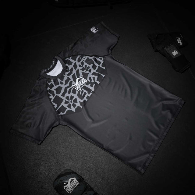 Phantom Athletics Rashguard Groundgame - Schwarz/Grau