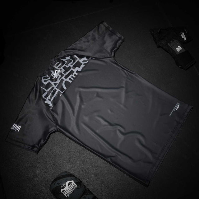 Phantom Athletics Rashguard Groundgame - Schwarz/Grau