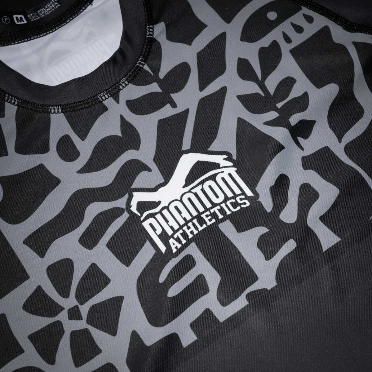 Phantom Athletics Rashguard Groundgame - Schwarz/Grau