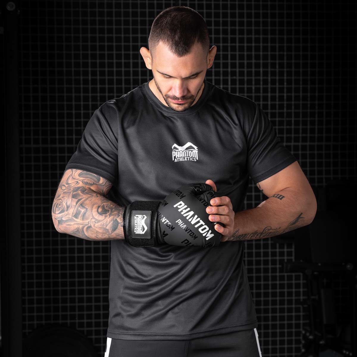 Phantom Athletics Boxhandschuhe Velcro - Schwarz/Weiß