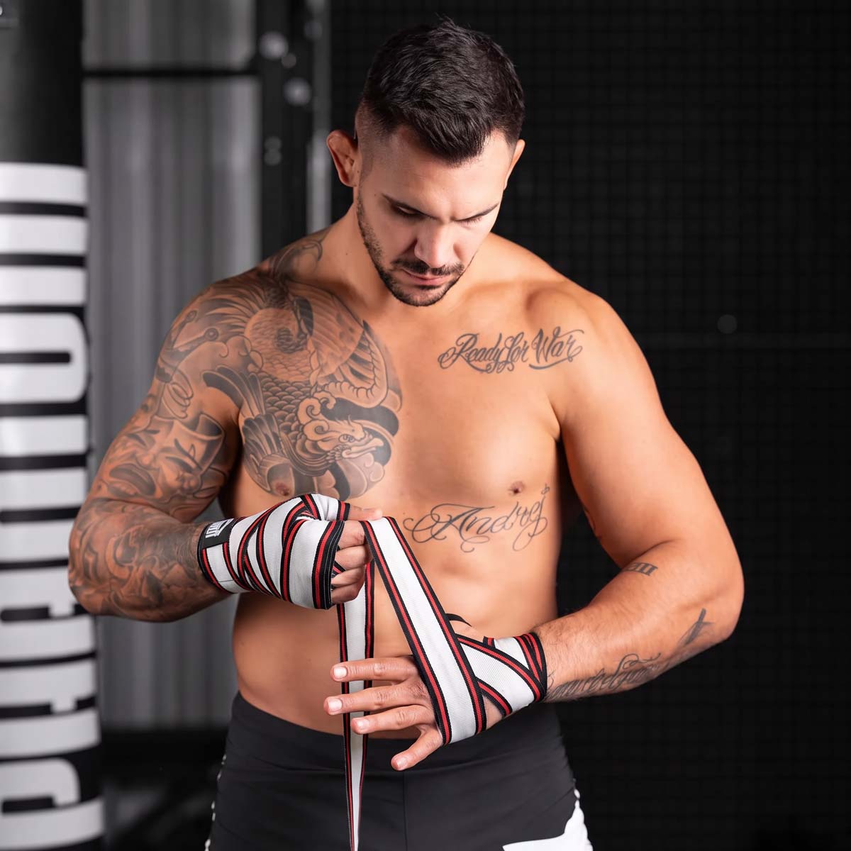 Phantom Athletics Boxbandagen MT-Pro - Rot