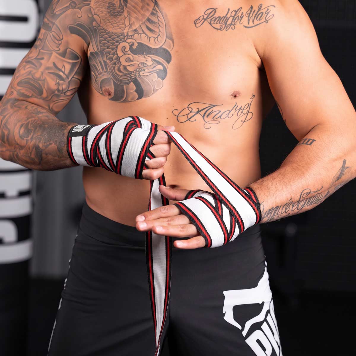 Phantom Athletics Boxbandagen MT-Pro - Rot