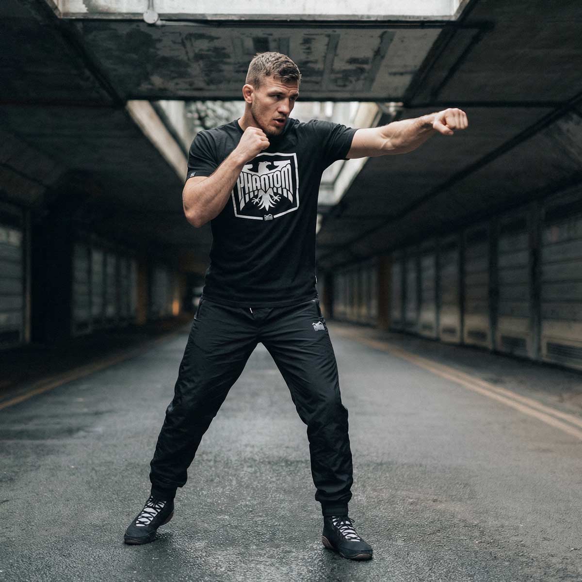 Phantom Athletics T-Shirt Deutschland - Schwarz