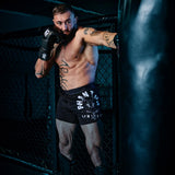 Phantom Athletics MMA Shorts Fusion Dobermann - Schwarz