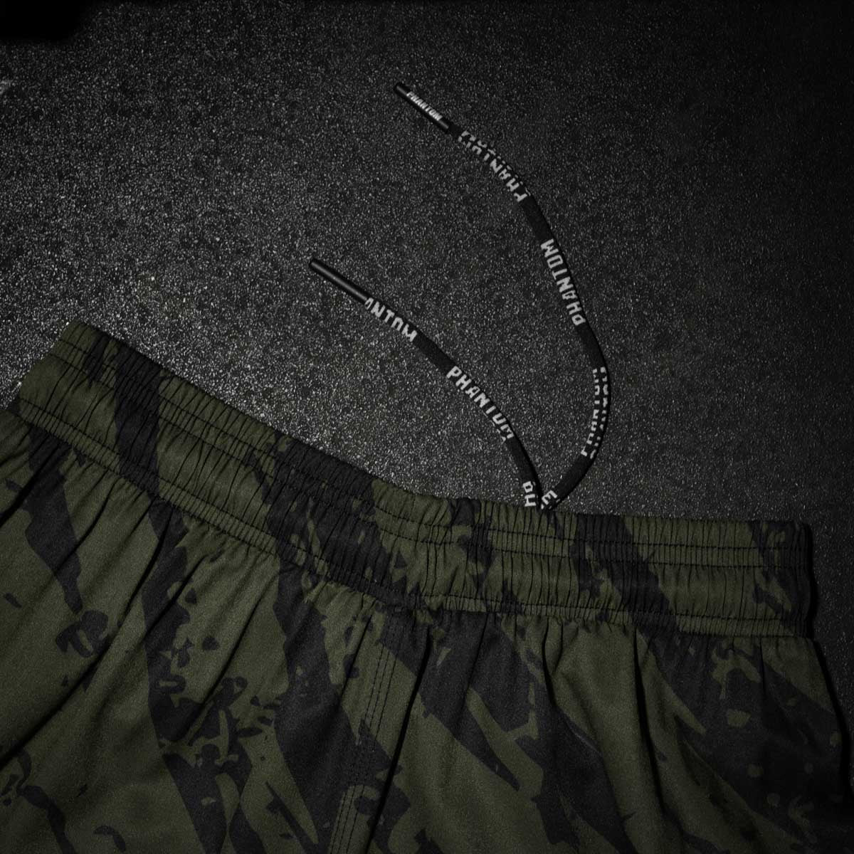 Phantom Athletics MMA Shorts EVO Tiger Camo - Schwarz
