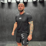 Phantom Athletics MMA Shorts Fusion-R The Hollow - Schwarz/Grau