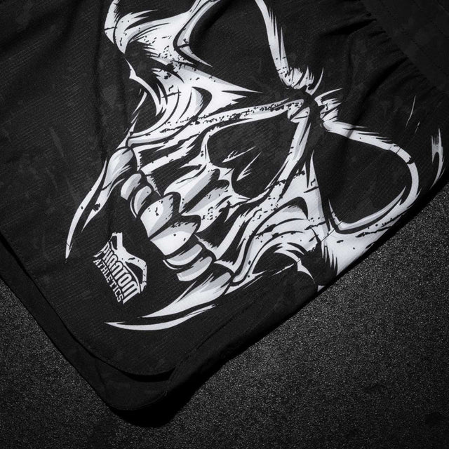 Phantom Athletics MMA Shorts Fusion-R Diablo - Schwarz/Weiß