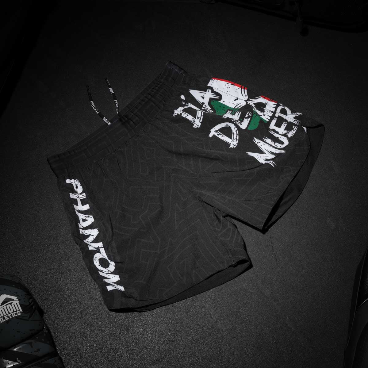 Phantom Athletics MMA Shorts Fusion Mexico - Schwarz/Grau