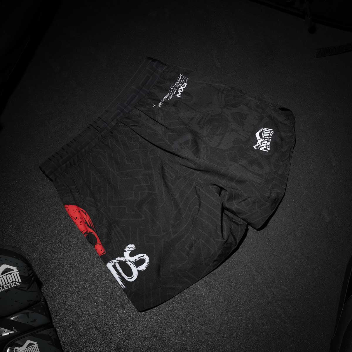 Phantom Athletics MMA Shorts Fusion Mexico - Schwarz/Grau
