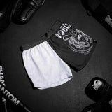 Phantom Athletics Muay Thai Shorts Fusion - Schwarz/Weiß