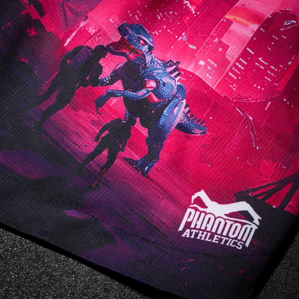 Phantom Athletics MMA Shorts FUSION-R - Lila/Blau