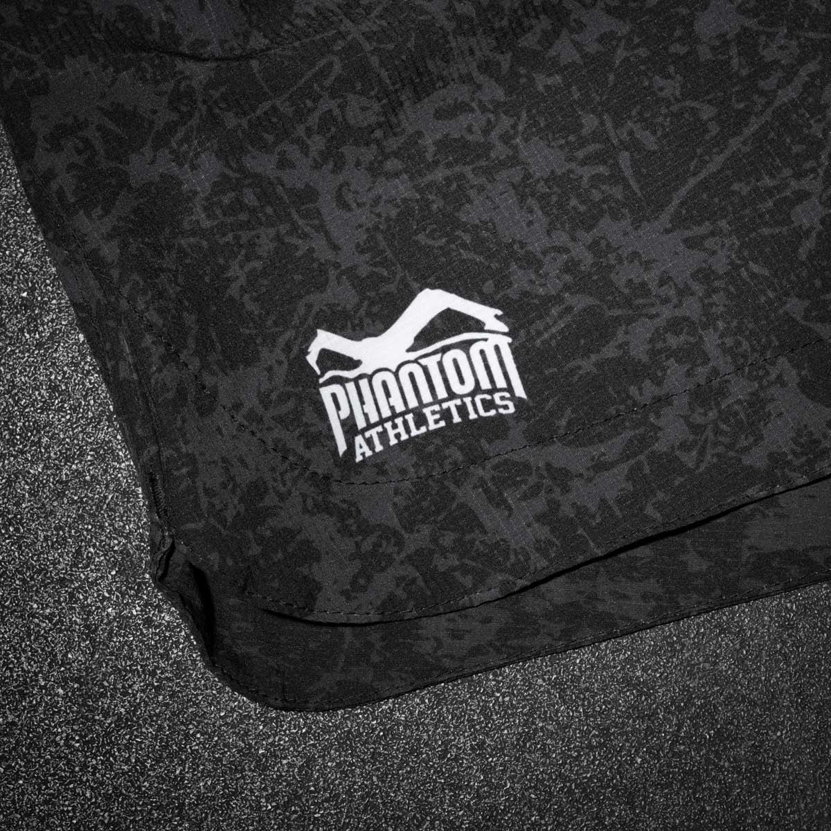 Phantom Athletics MMA Shorts Fusion Serious - Schwarz