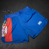 Phantom Athletics MMA Shorts Fusion-R Team Serbia - Rot/Weiß/Blau