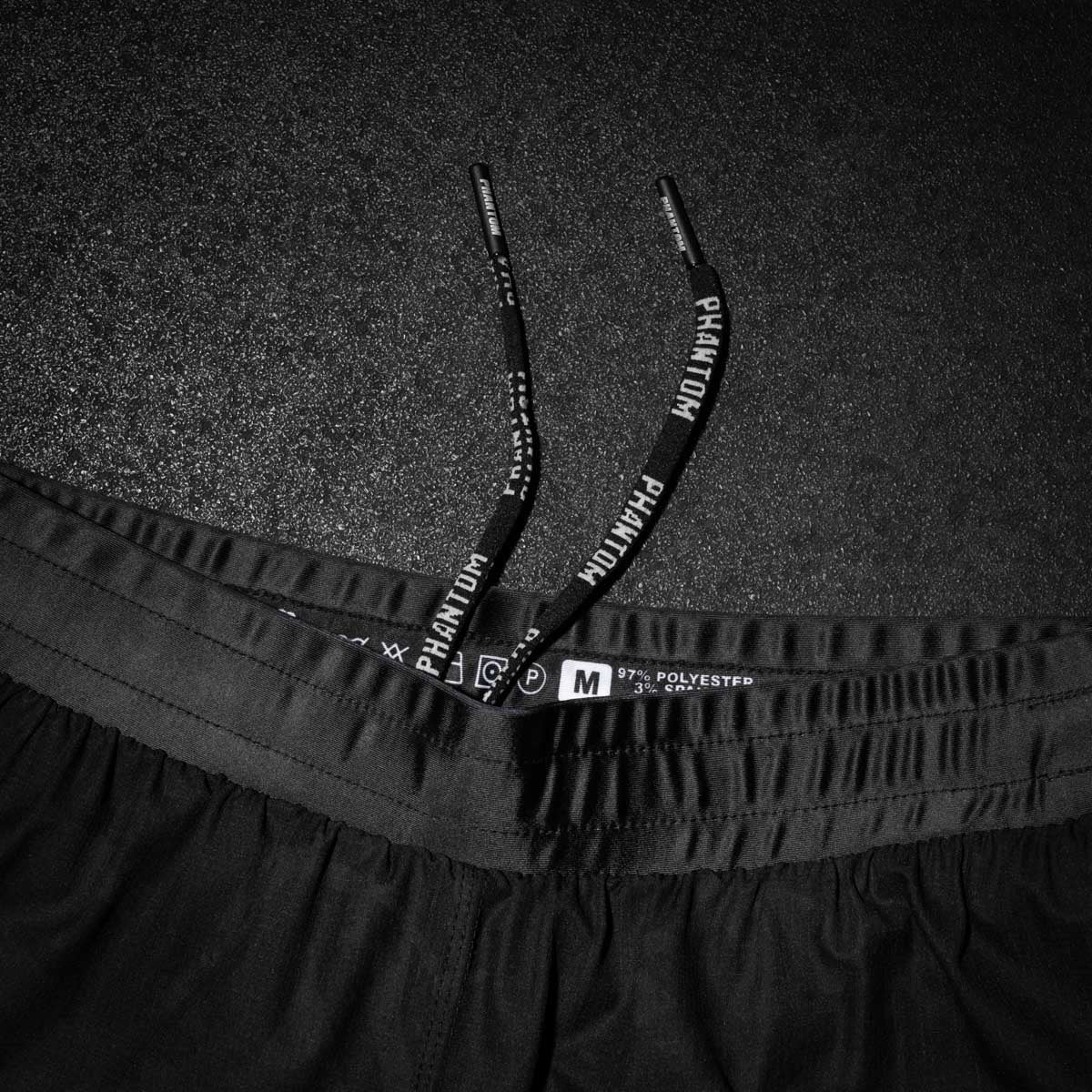 Phantom Athletics MMA Shorts Fusion Two Serious - Schwarz