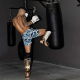 Phantom Athletics MMA Shorts Fusion Tsunami - Blau