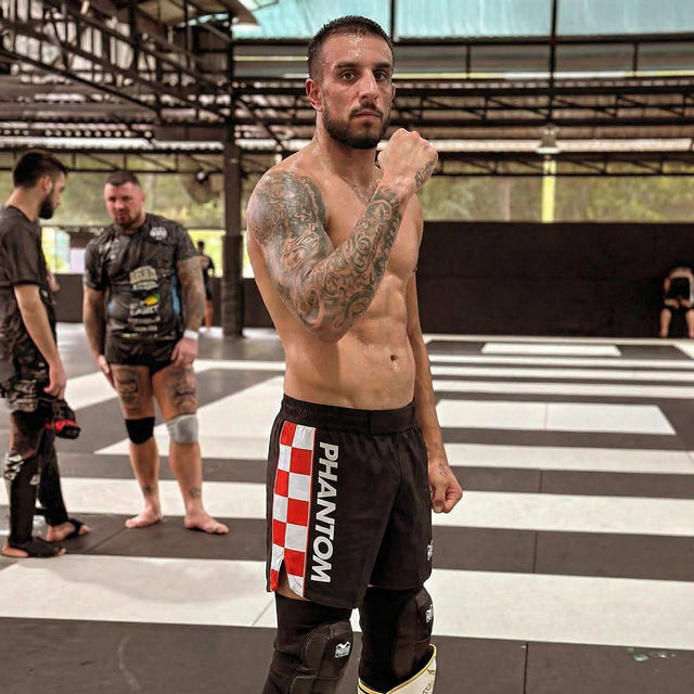 Phantom Athletics MMA Shorts Fusion-R Team Croatia - Schwarz