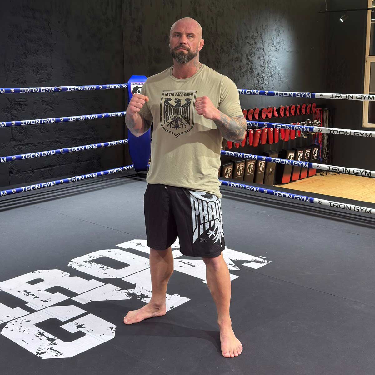 Phantom Athletics MMA Shorts EVO Germany Eagle - Schwarz