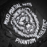 Phantom Athletics MMA Shorts EVO Lionheart - Schwarz/Rot
