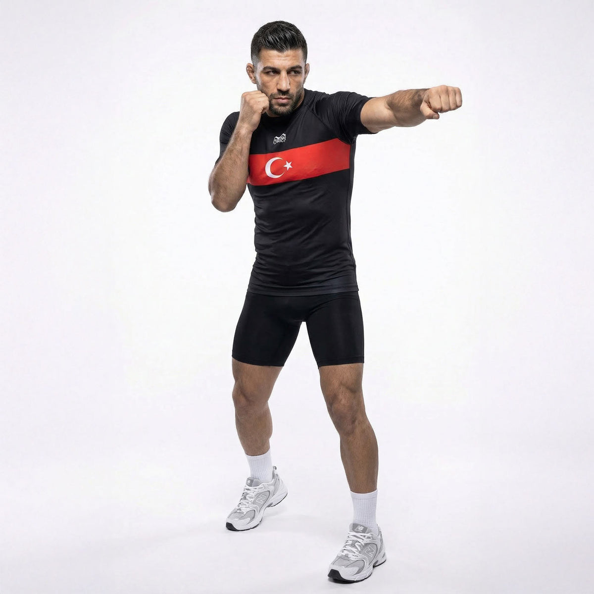 Phantom Athletics Rashguard Team Turkey - Schwarz