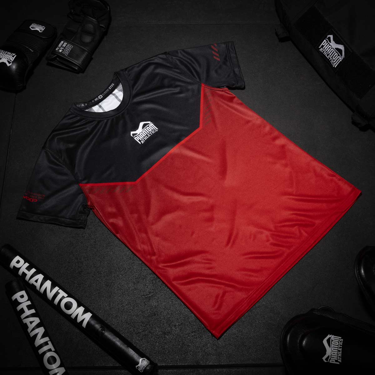 Phantom Athletics T-Shirt EVO Apex - Rot