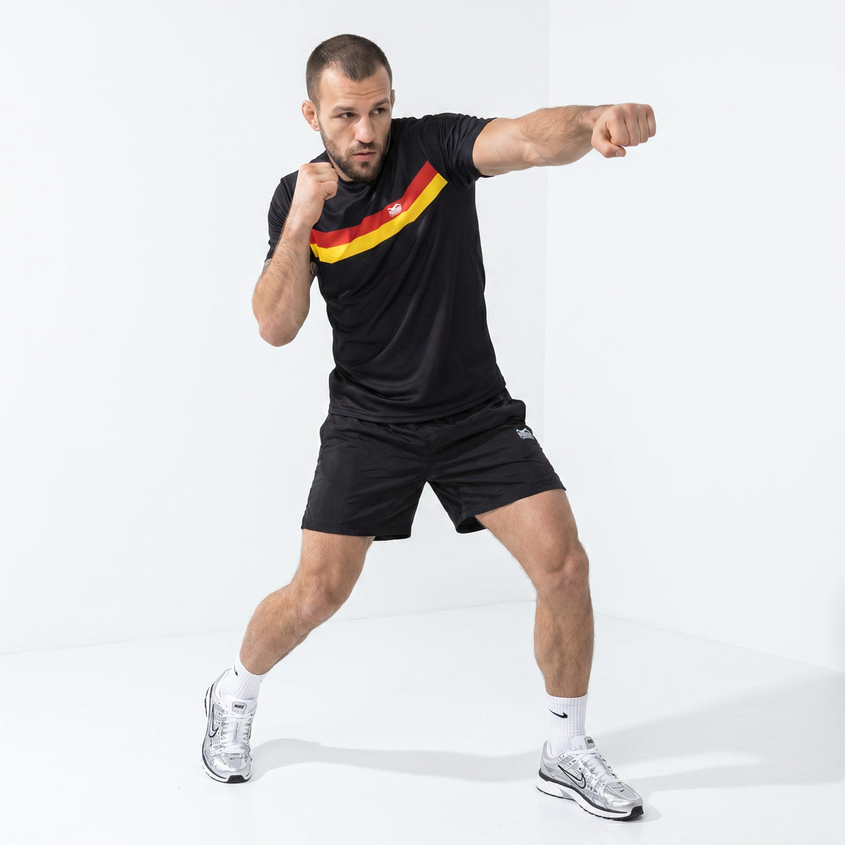 Phantom Athletics T-Shirt EVO+ Germany CT - Schwarz/Rot/Gold